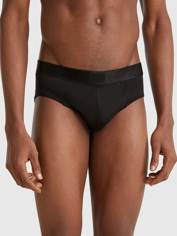 Slip en coton mélangé Homme