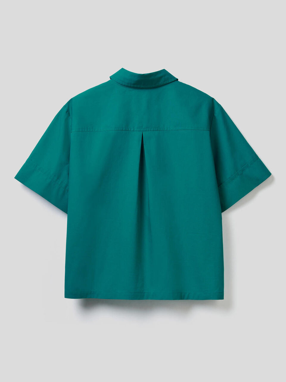Blouse coupe boxy en 100% coton image number 2