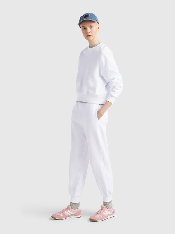 Pantalon de jogging en pur coton Femme