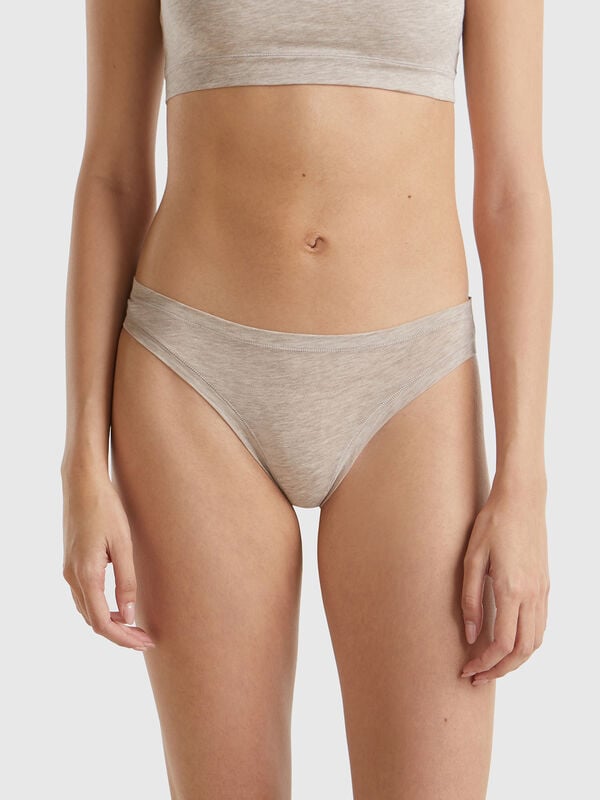 Slip en coton super stretch Femme