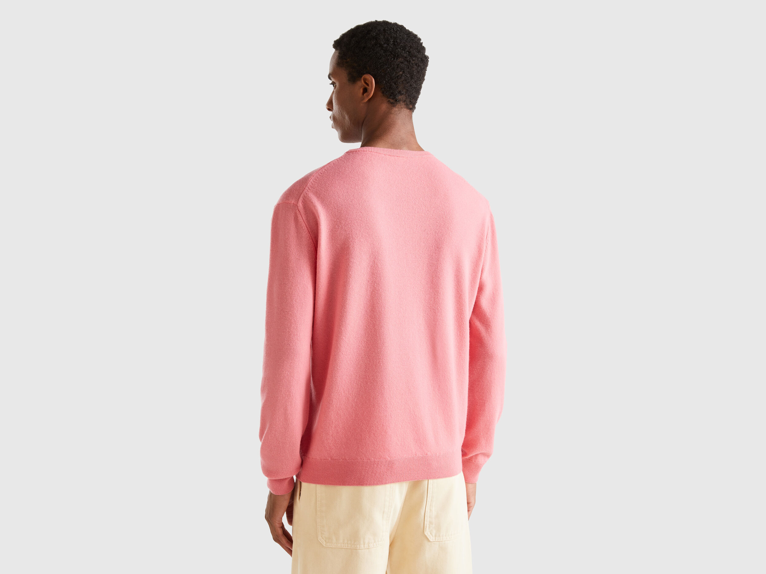 Pull rose saumon homme shop