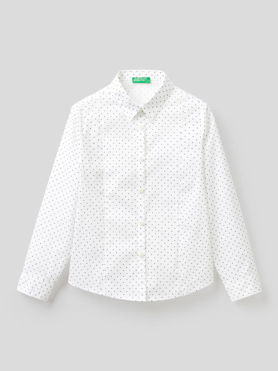 Chemise en coton mélangé stretch image number 1
