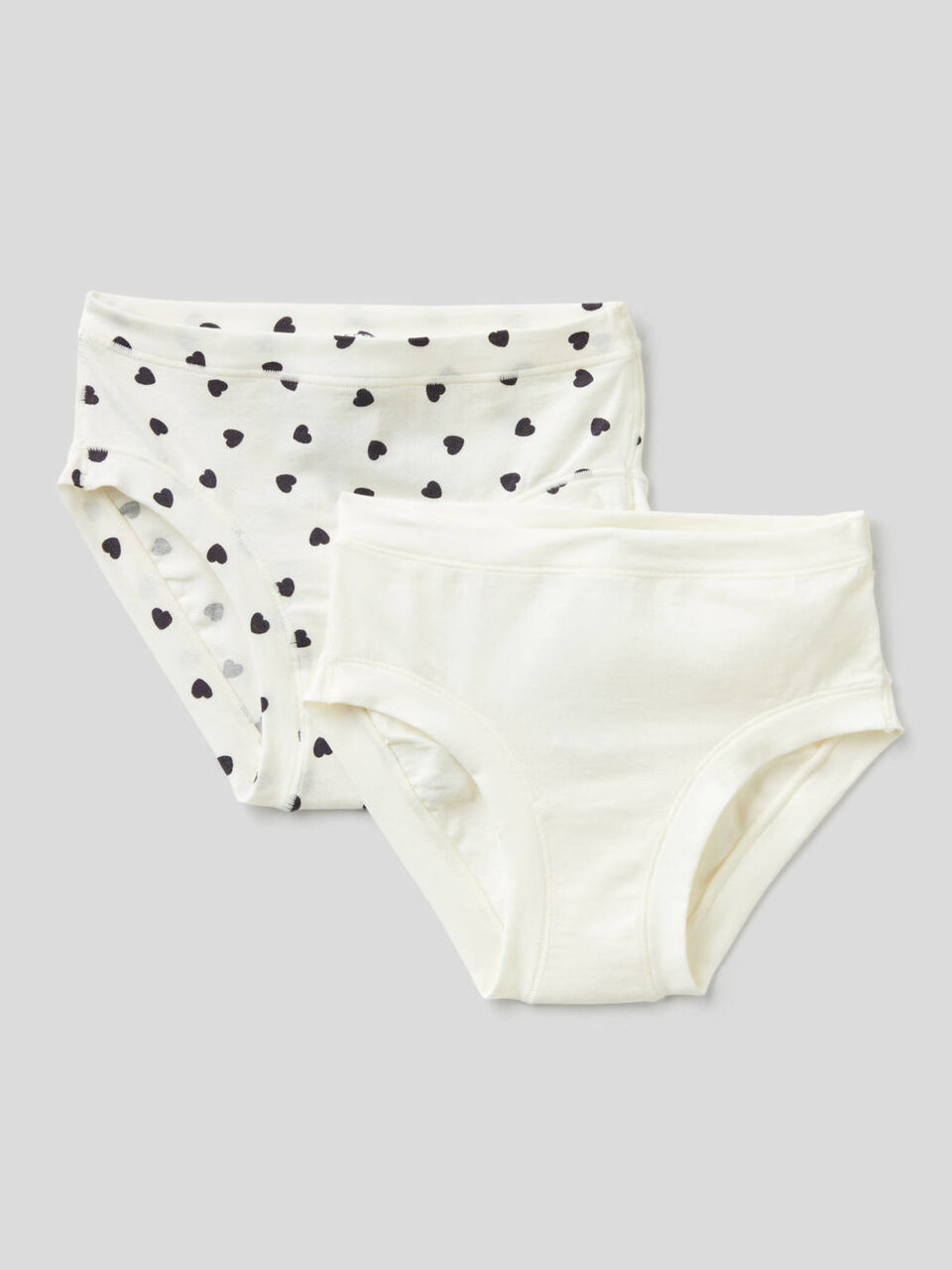 Deux slips en coton bio super stretch image number 1