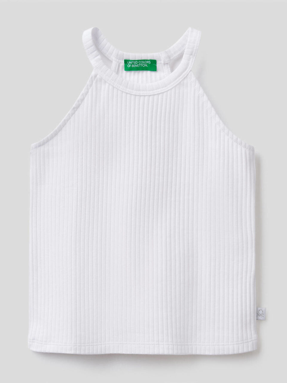 Top sans manches en coton stretch image number 1