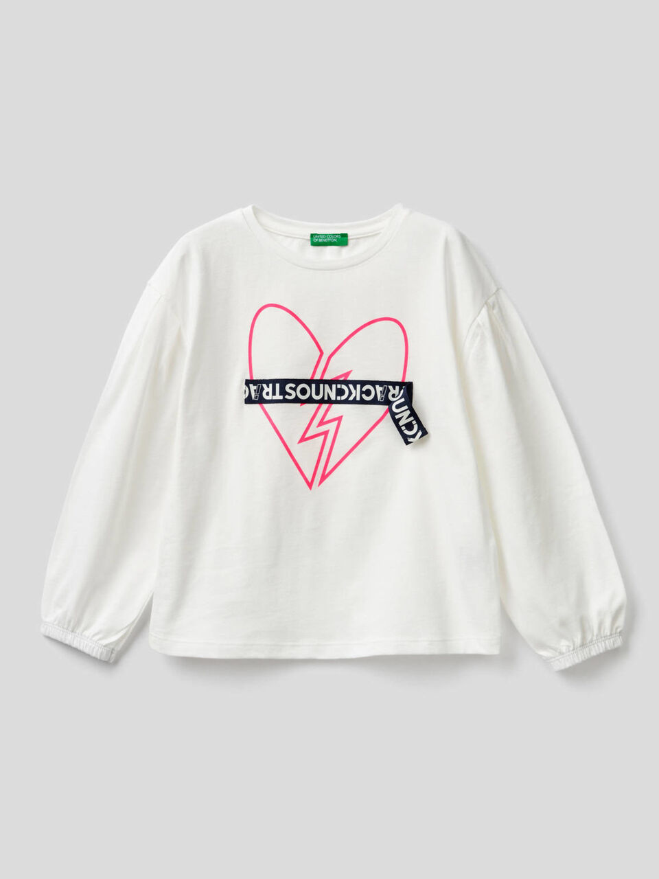 T-shirt avec manches longues bouffantes image number 1