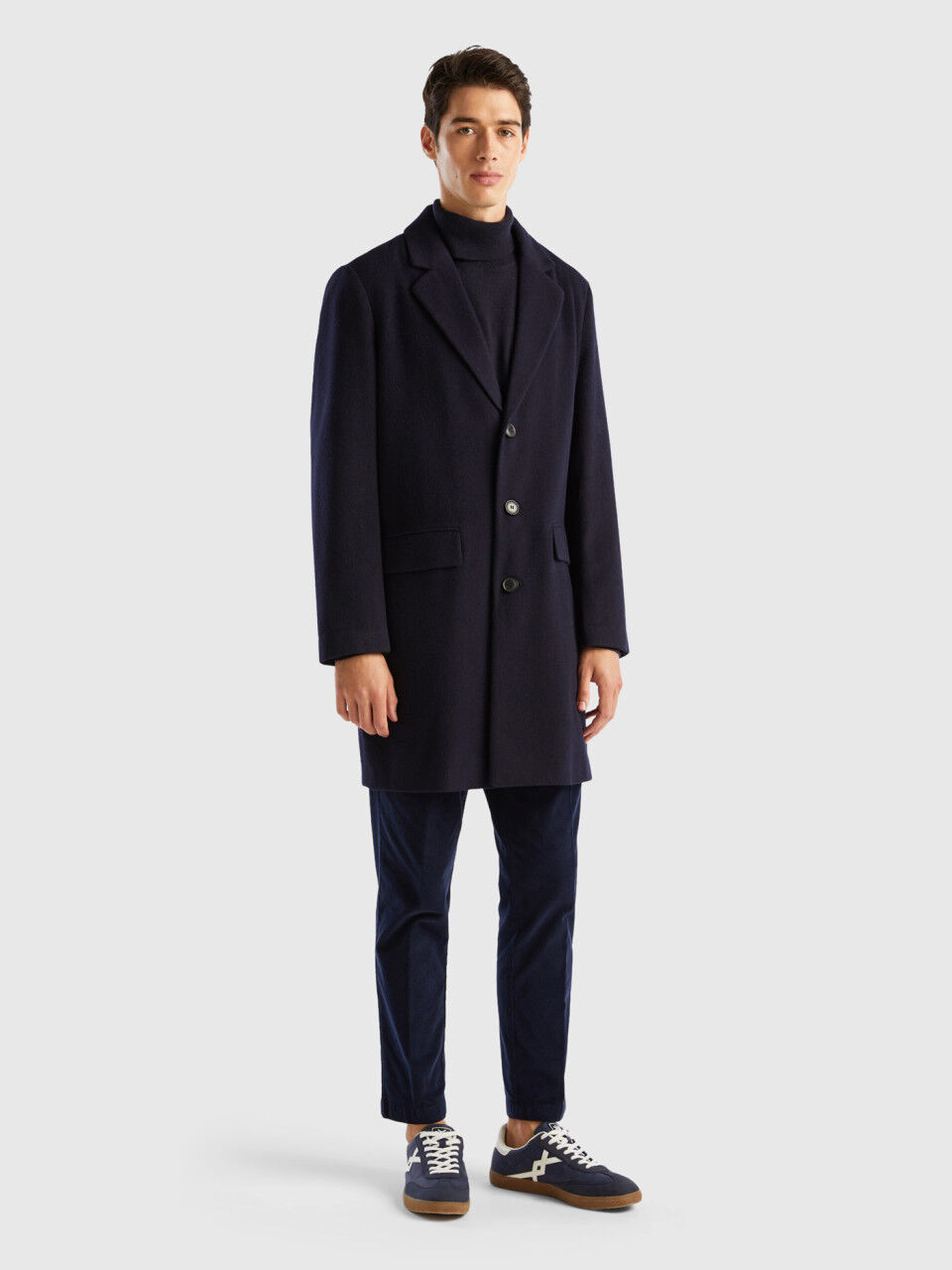 Manteau Long Homme Nouvelle Collection 2024 Benetton