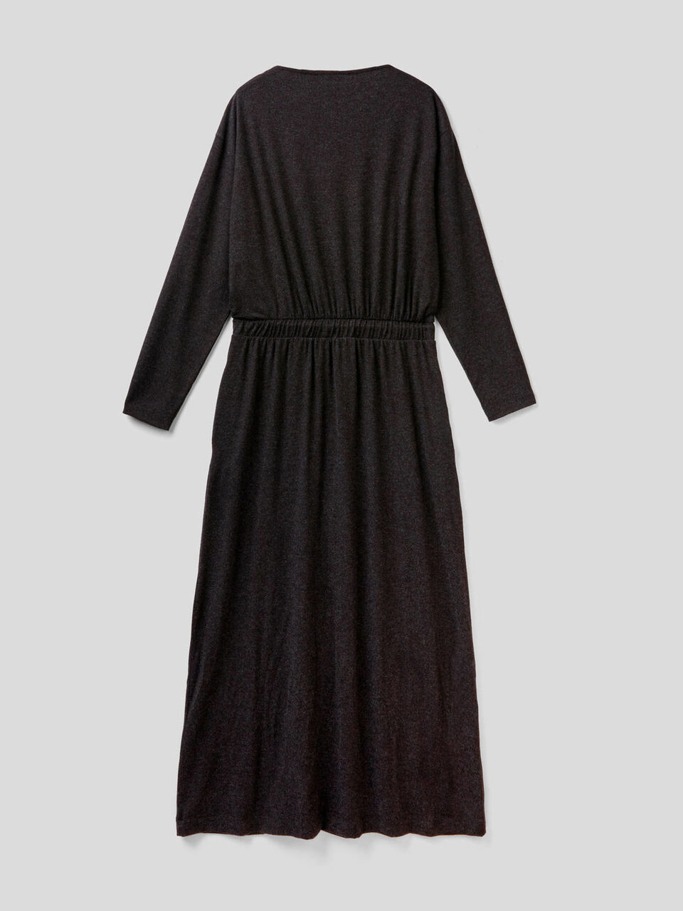 Robe longue fluide avec cordon de serrage image number 2