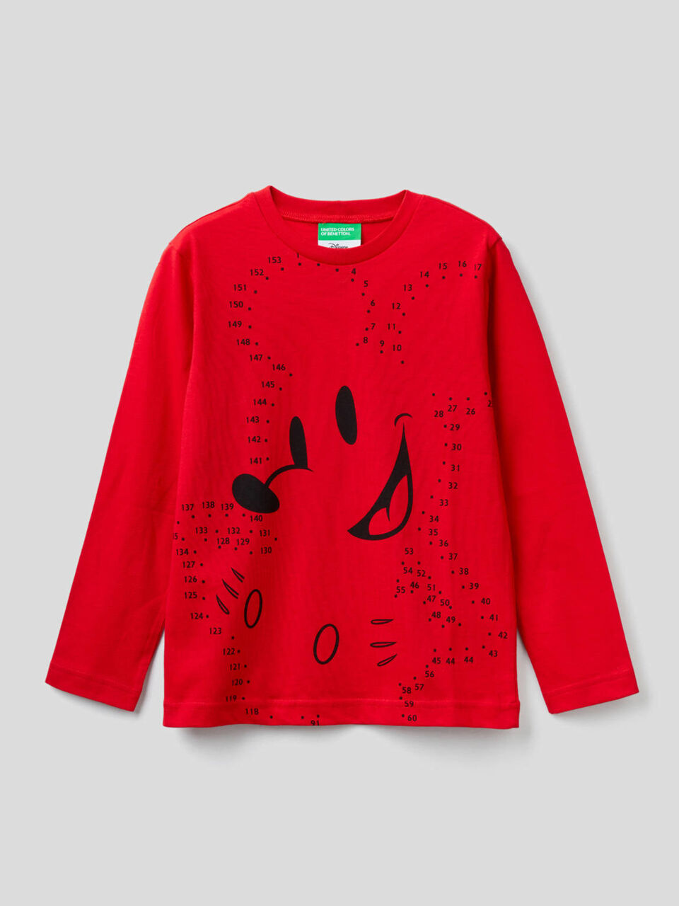 T-shirt manches longues à imprimé Mickey image number 1
