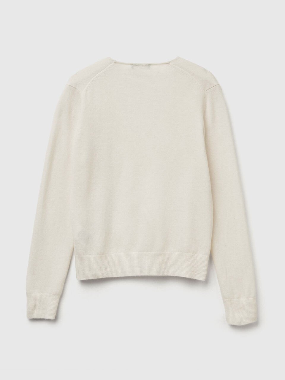 V NECK SWEATER L/S Femme image number 2