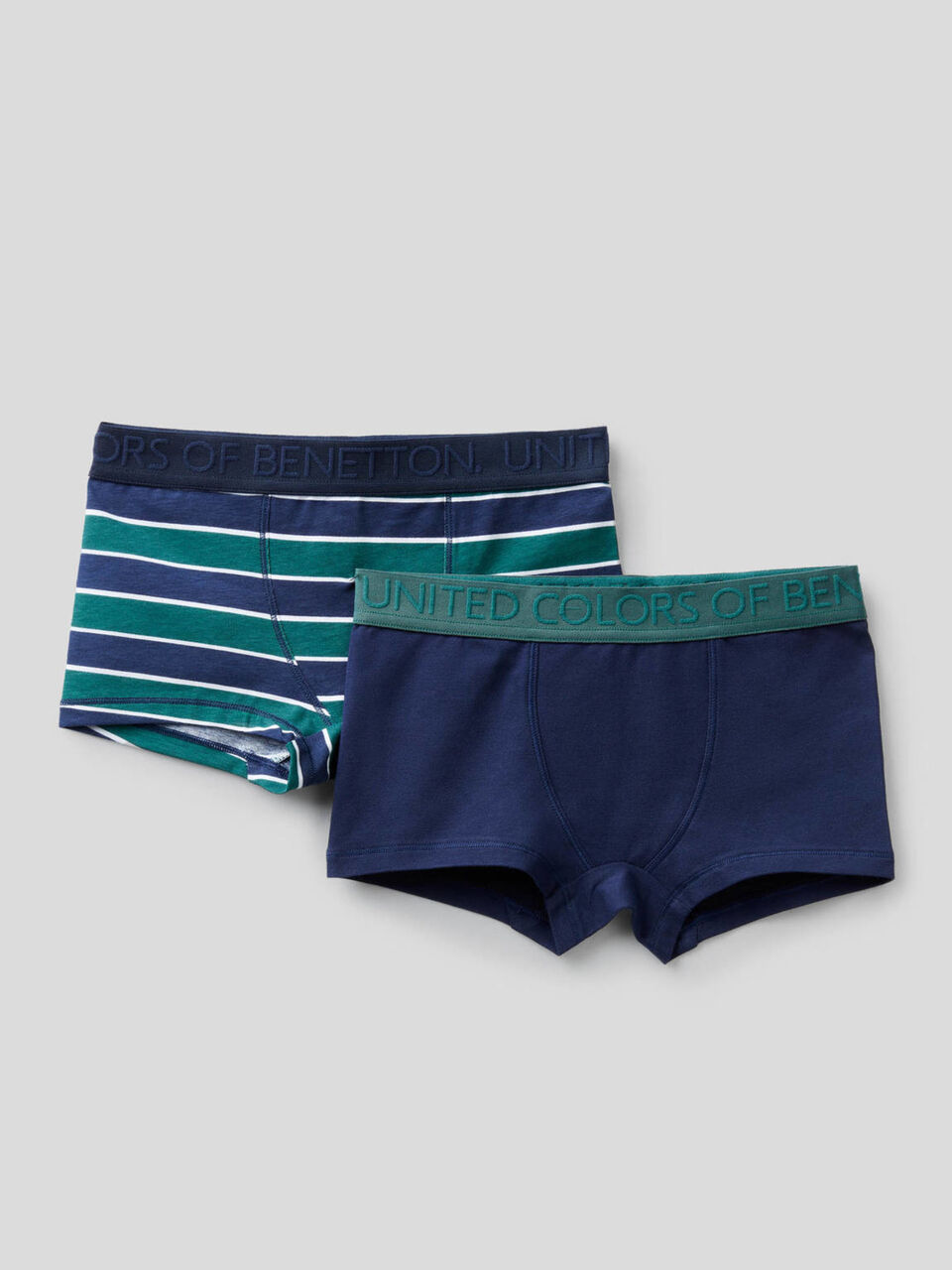 Deux boxers en coton stretch image number 1