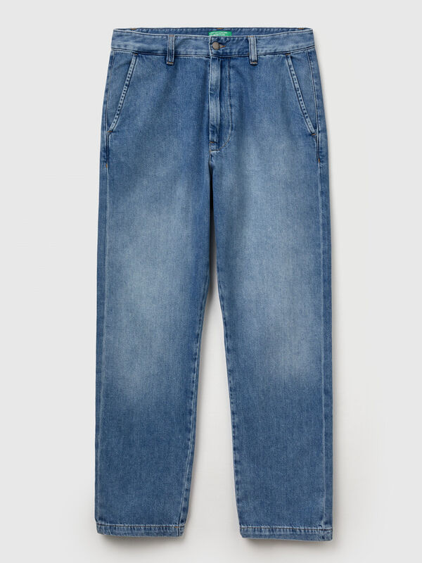 Jean chino coupe droite Homme