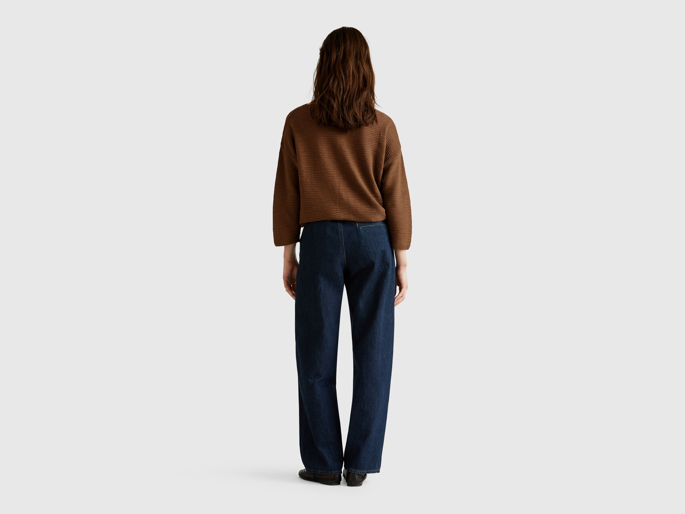 BOAT-NECK SWEAT.L/S Femme image number 1
