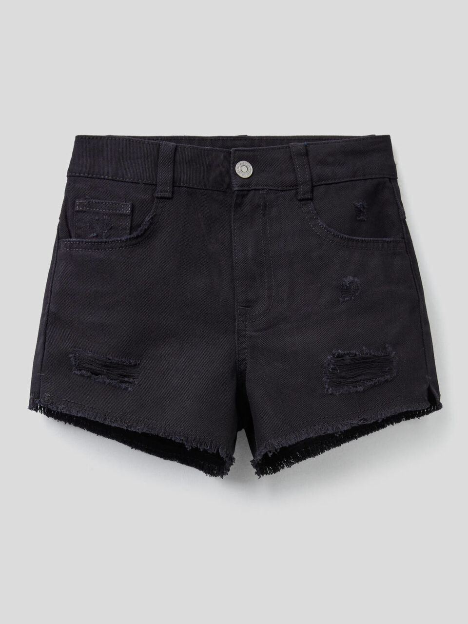Short avec aspect usé image number 1