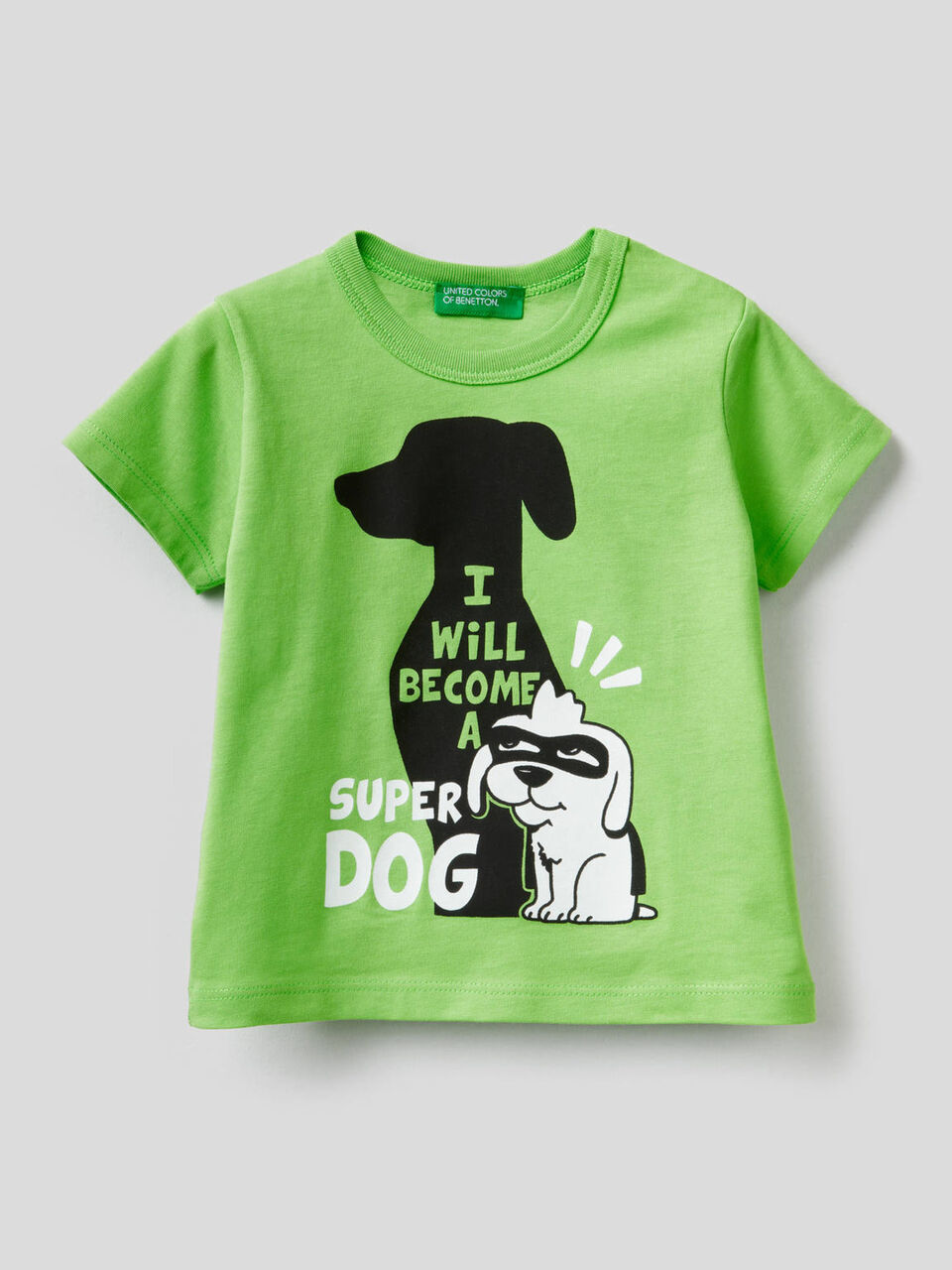 T-shirt 100% coton avec grand imprimé image number 1
