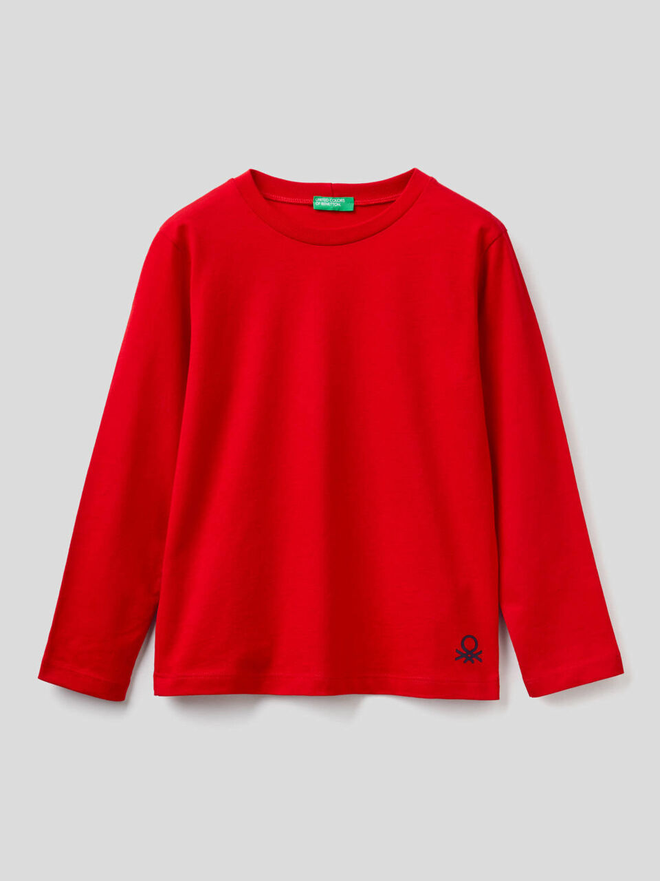 T-shirt manches longues en coton bio image number 1