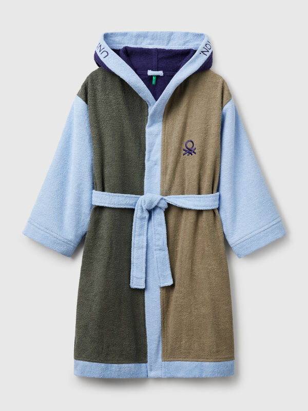 Peignoir color block Garçon