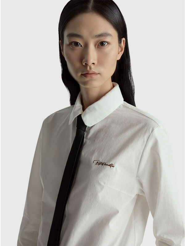 Chemise blanche 100% coton Femme