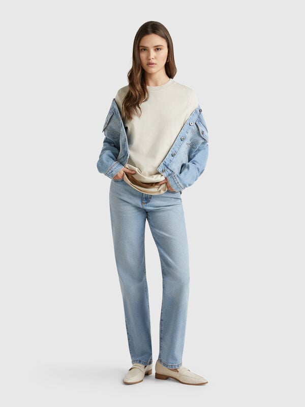 Jean droit Femme