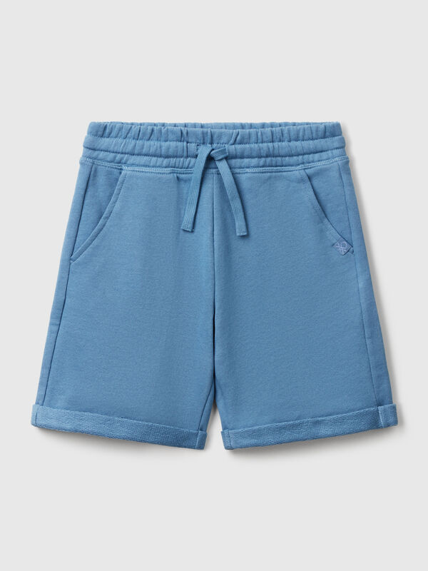 Bermuda en molleton pur coton Garçon