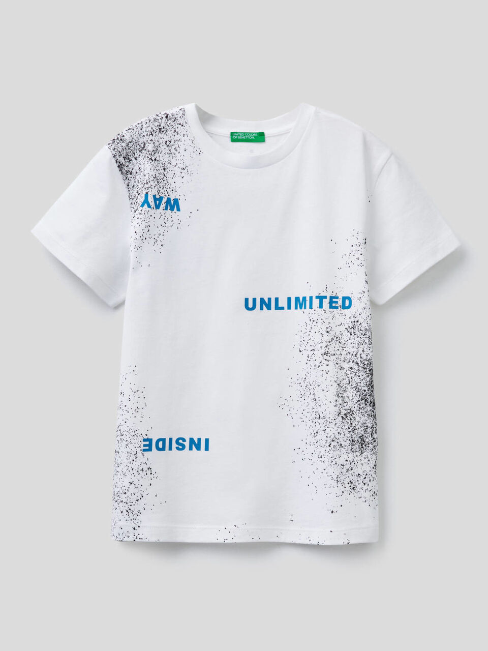 T-shirt avec imprimé effet spray image number 1