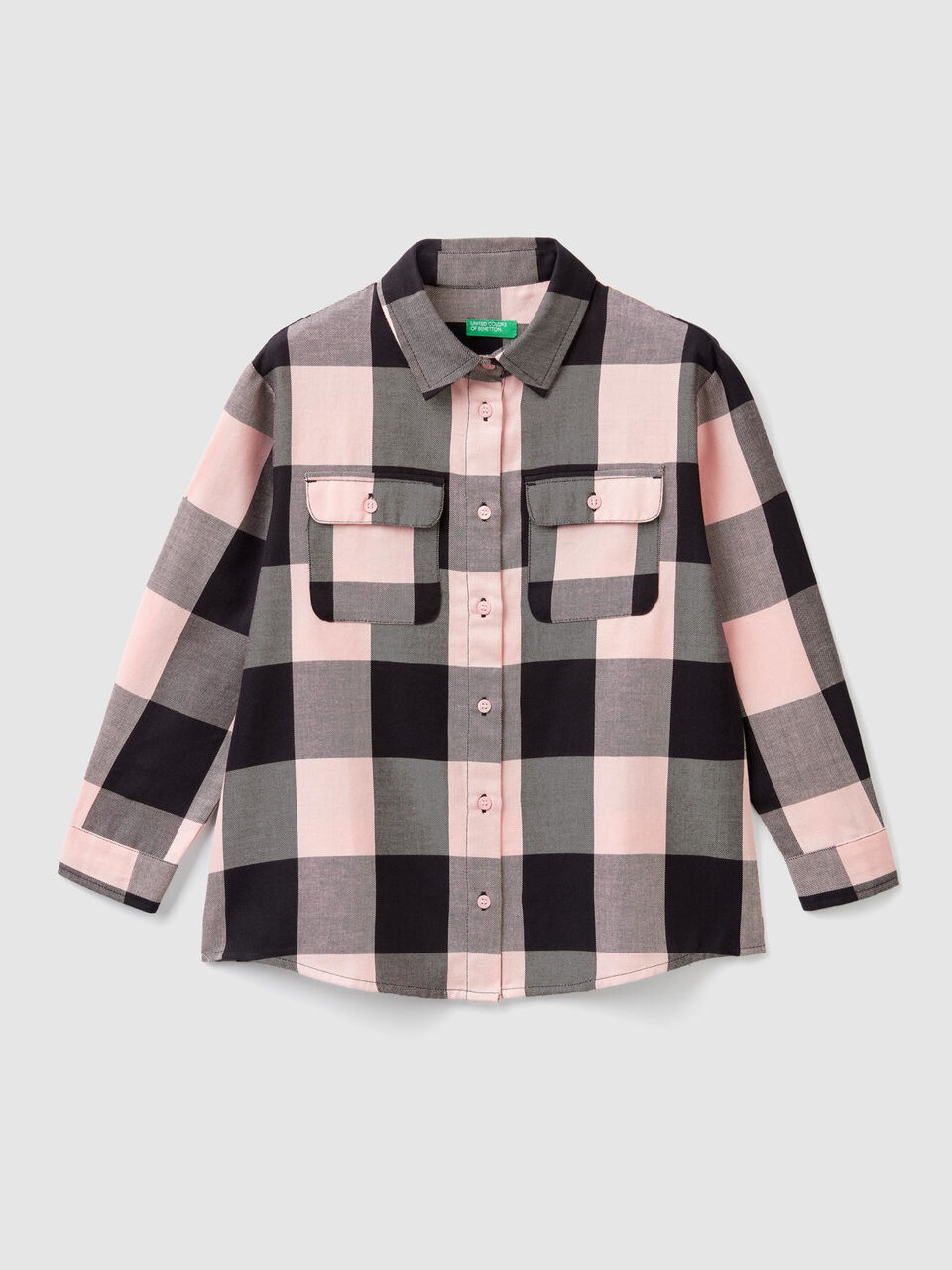 Chemise à carreaux en flanelle image number 1