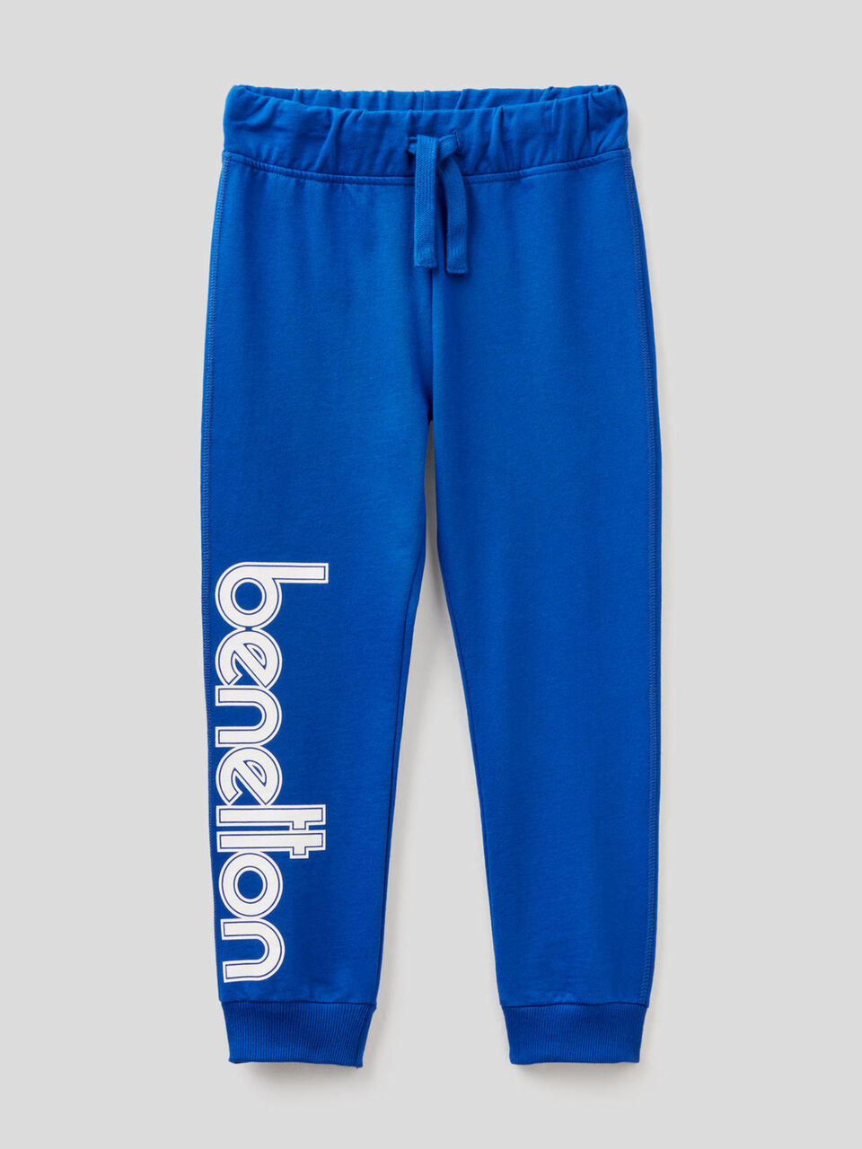 Pantalon en molleton 100% coton avec logo image number 1