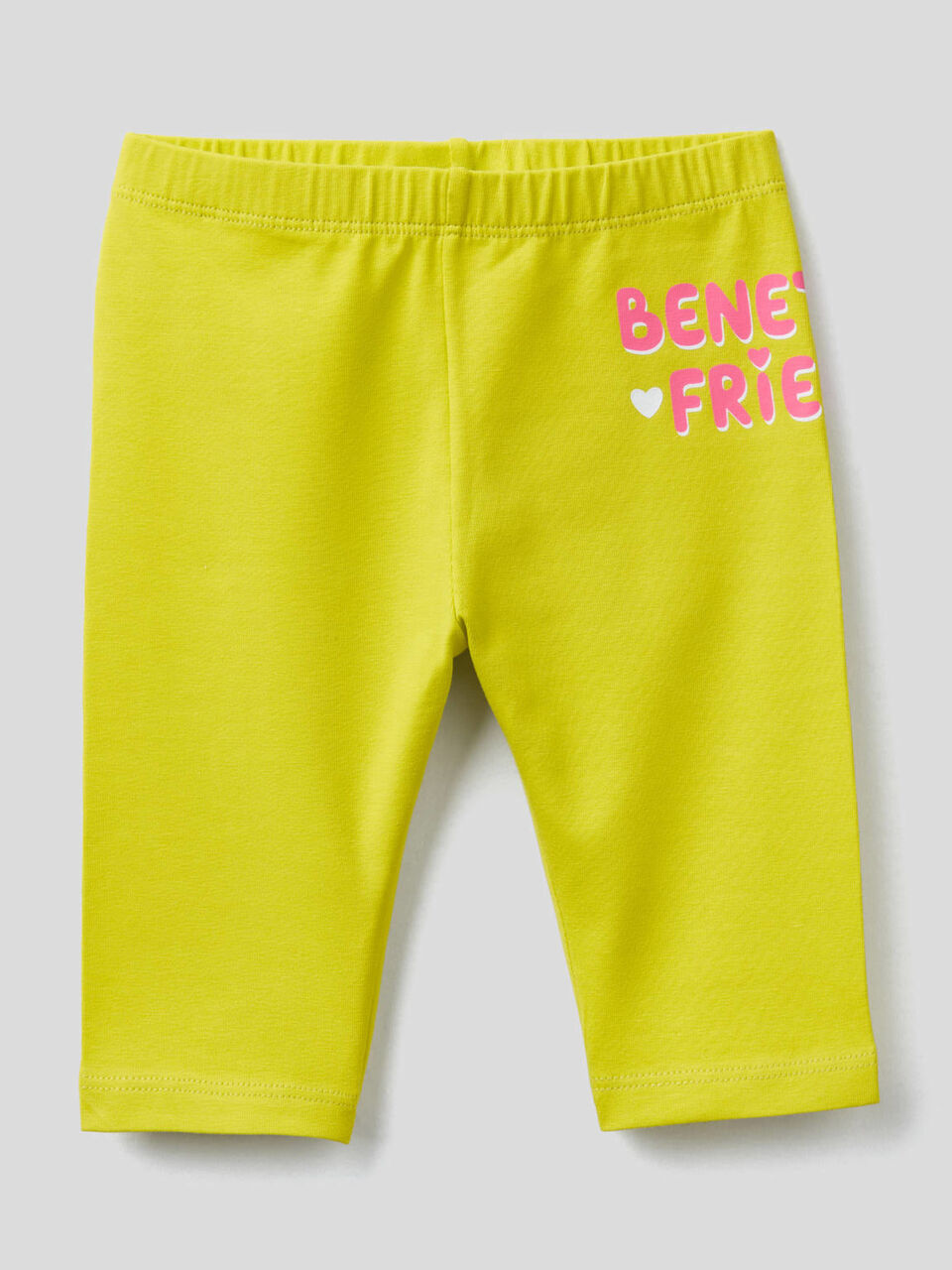 Legging avec imprimé en coton stretch image number 1