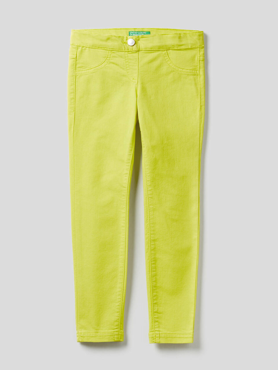 Pantalon en twill de coton mélangé image number 1