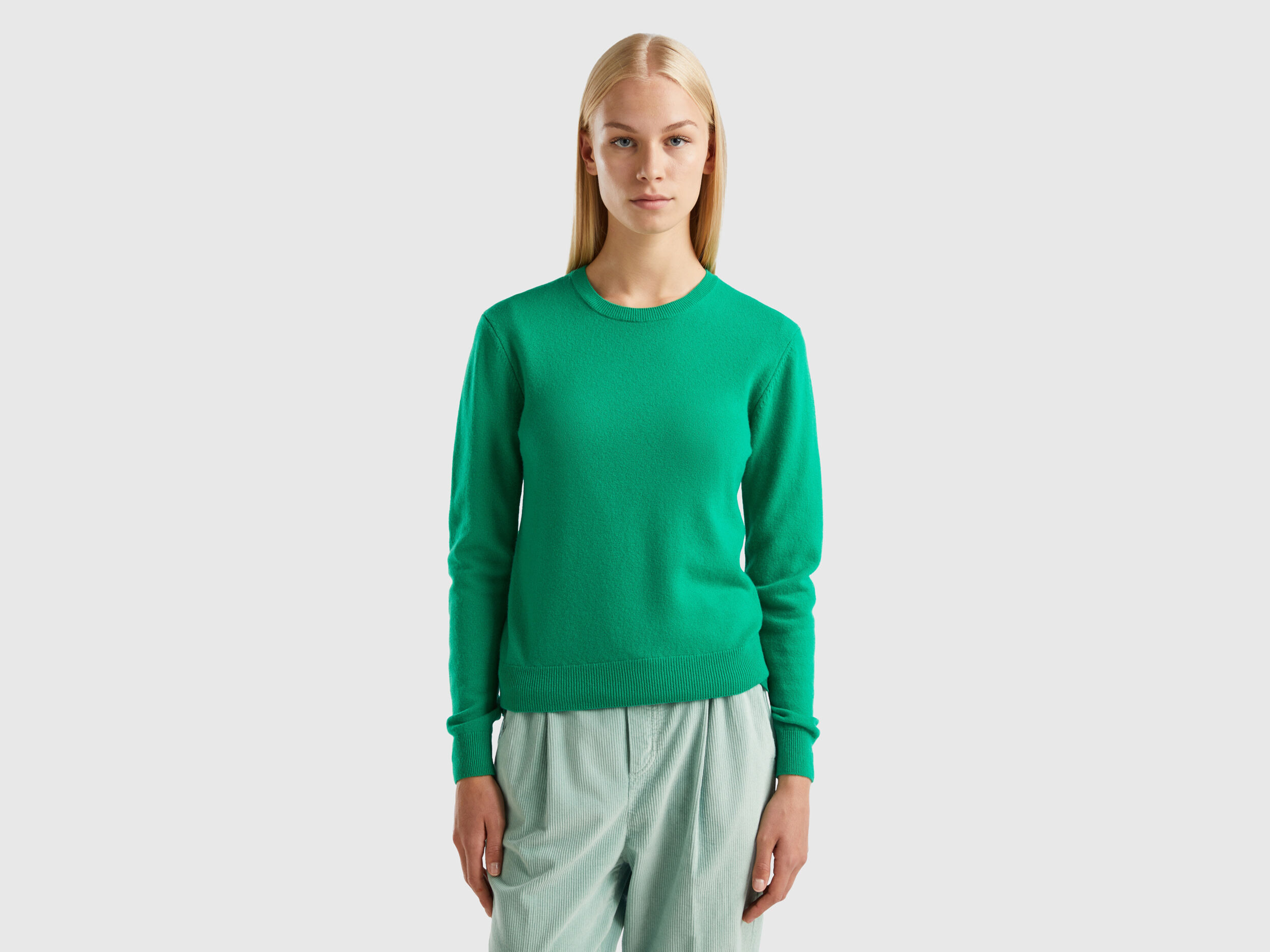 Pull laine femme 2025 benetton