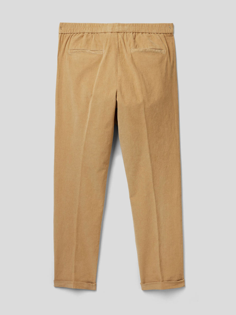 Pantalon en velours avec revers image number 2