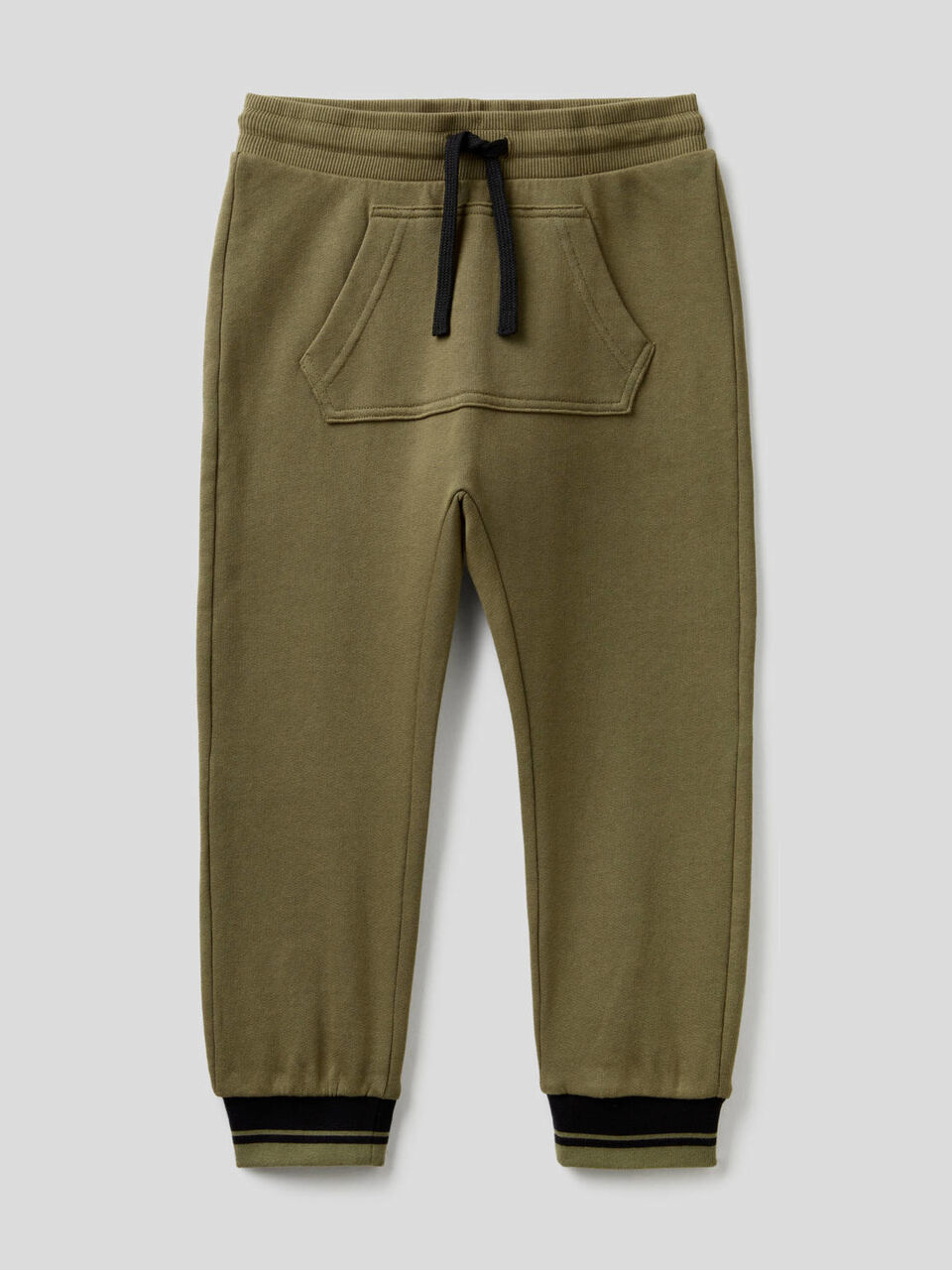 Pantalon en molleton avec poche kangourou image number 1