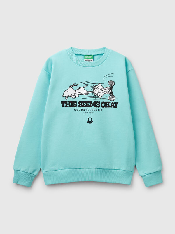Sweat-shirt en coton Snoopy ©Peanuts Garçon