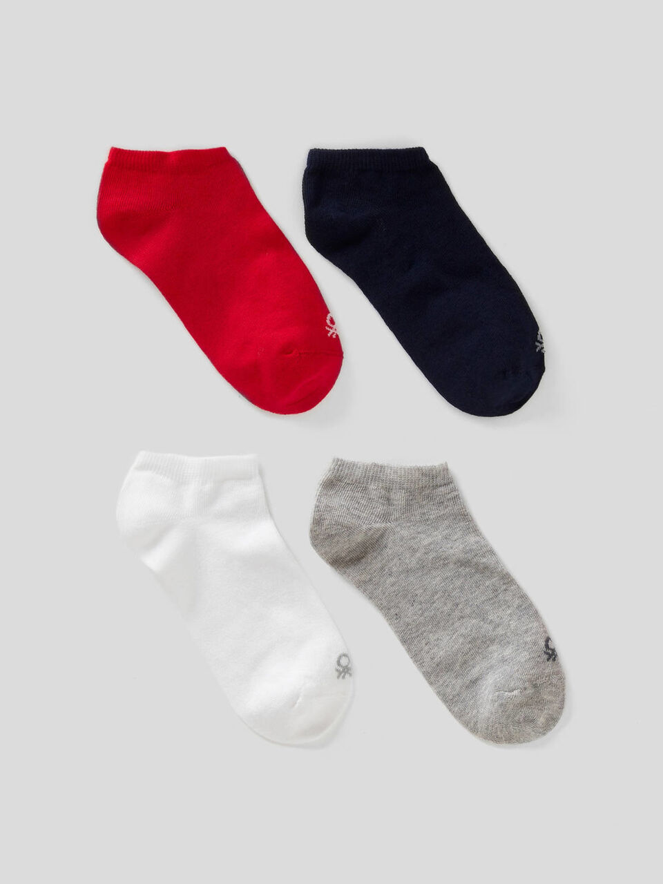 Quatre paires de chaussettes basses image number 1