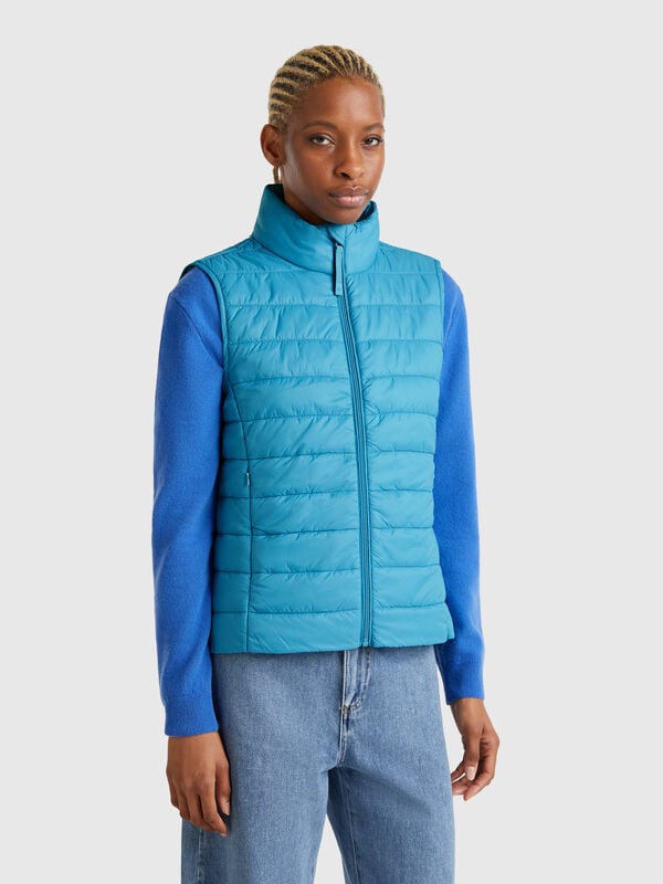 Gilet sans manches coupe slim avec rembourrage  Femme