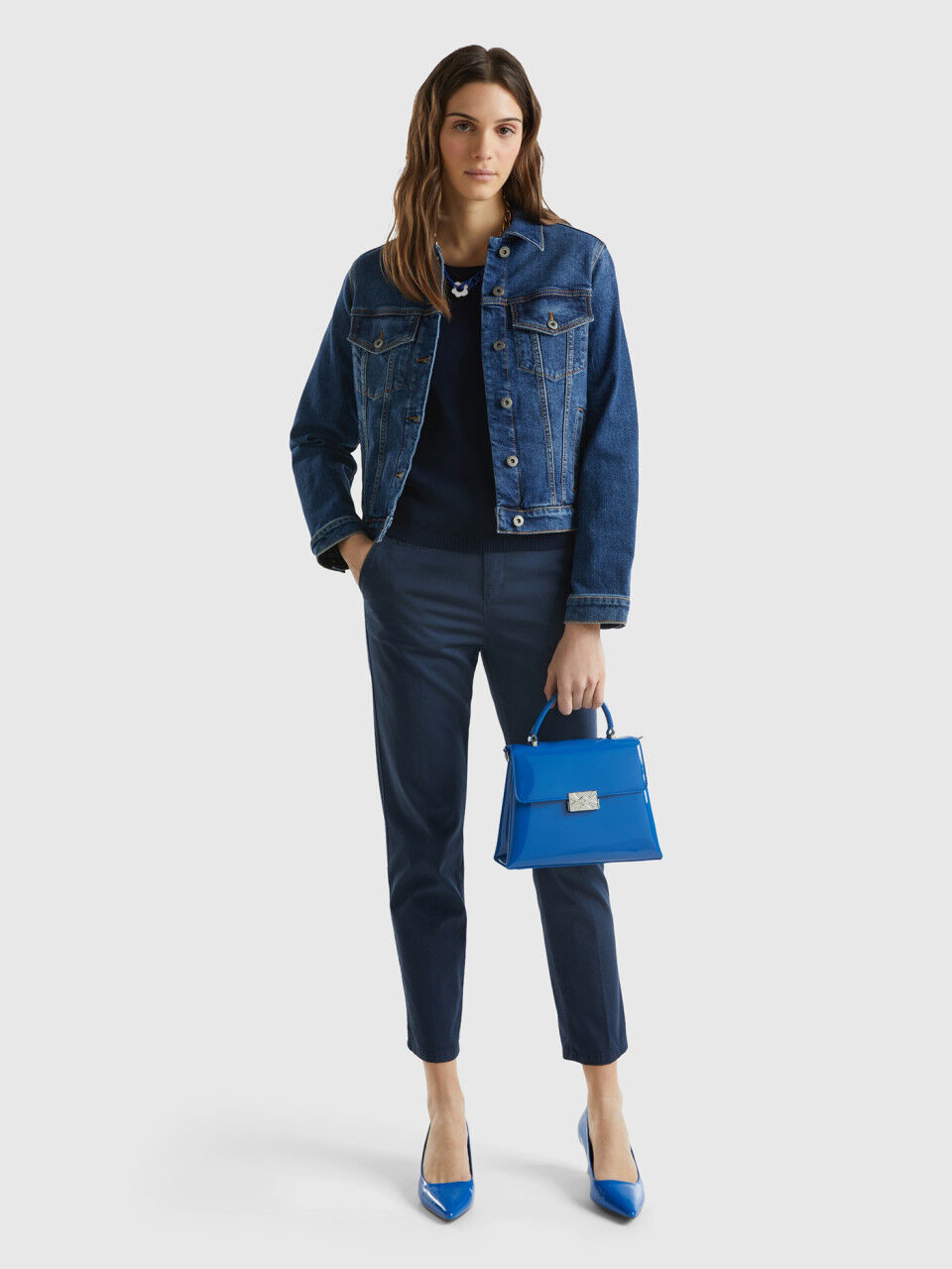 Pantalons Chino Femme Nouvelle Collection 2024 Benetton