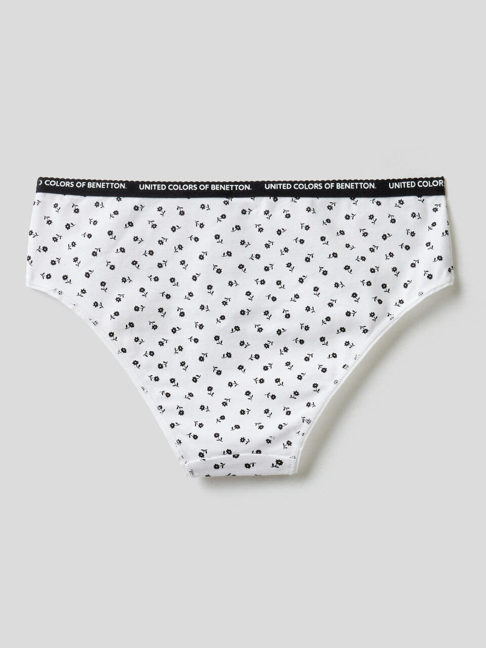 Shorty fantaisie en coton stretch image number 2