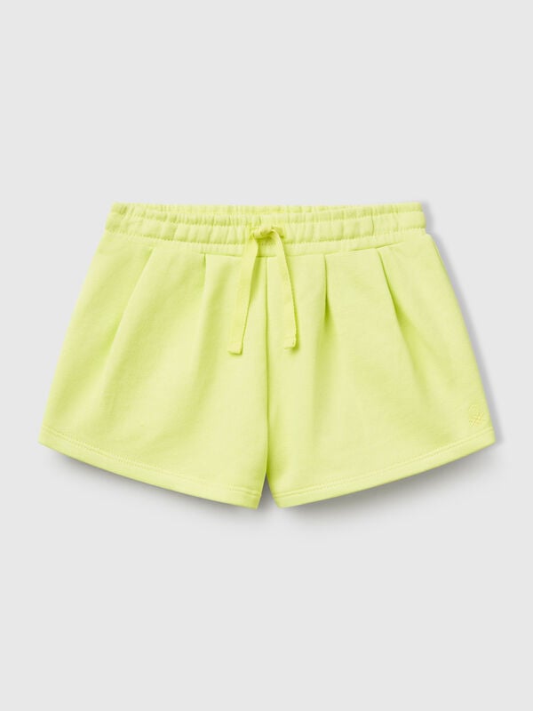Short en molleton de coton Filles