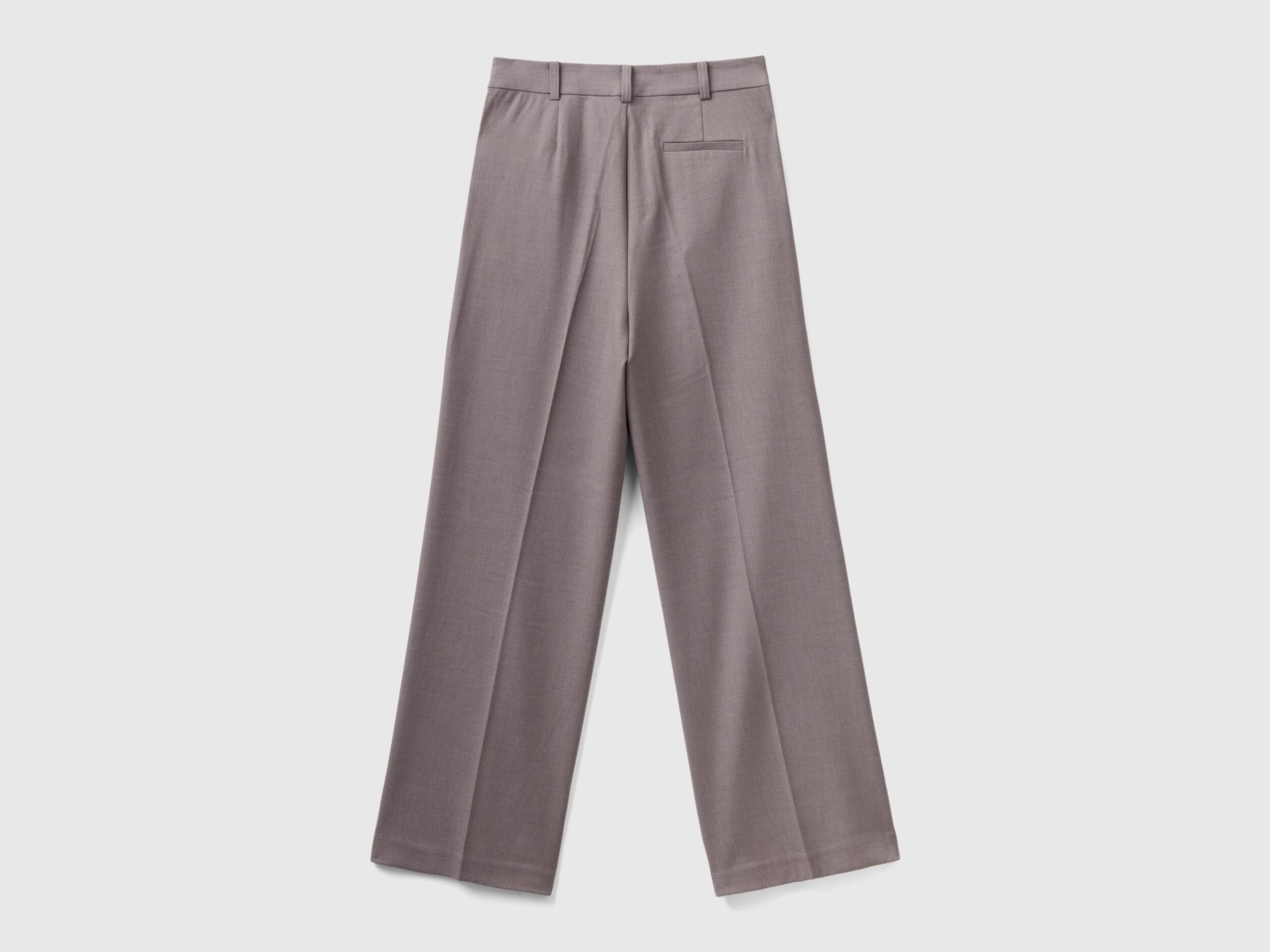 Pantalon top flanelle femme