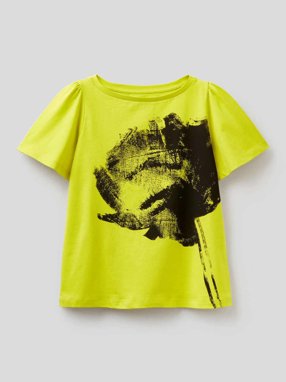 T-shirt en coton bio avec imprimé image number 1