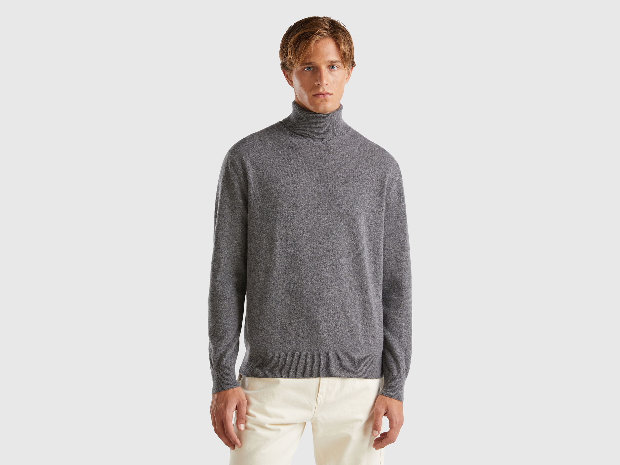 Maille Iconique Cachemire Homme Collection 2024 Benetton