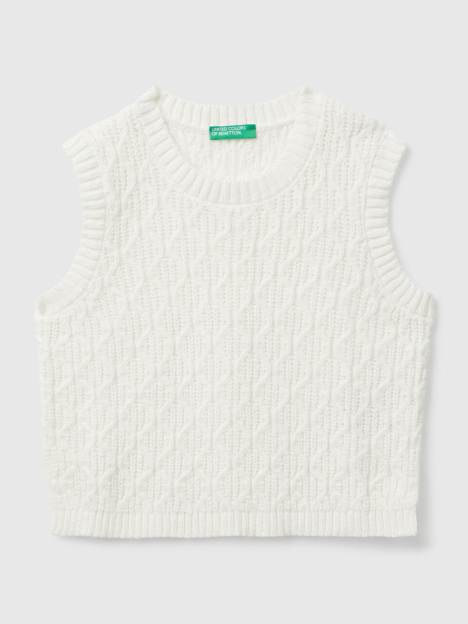 SLEEVELESS SWEATER Filles image number 1