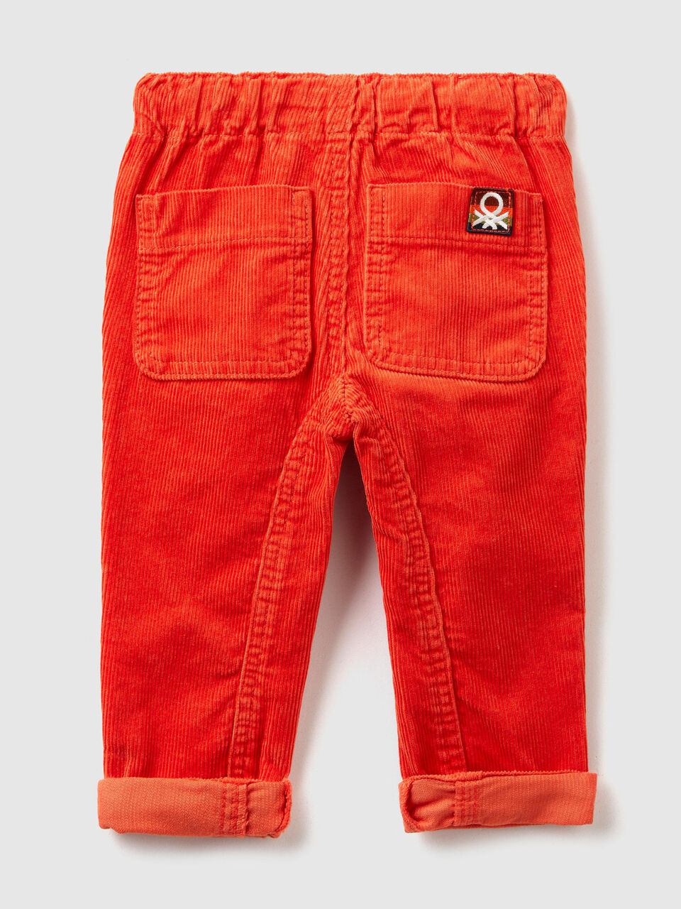 Pantalon en velours avec galon image number 2