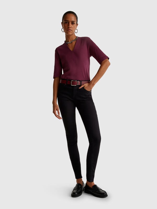 Jean push-up coupe skinny Femme