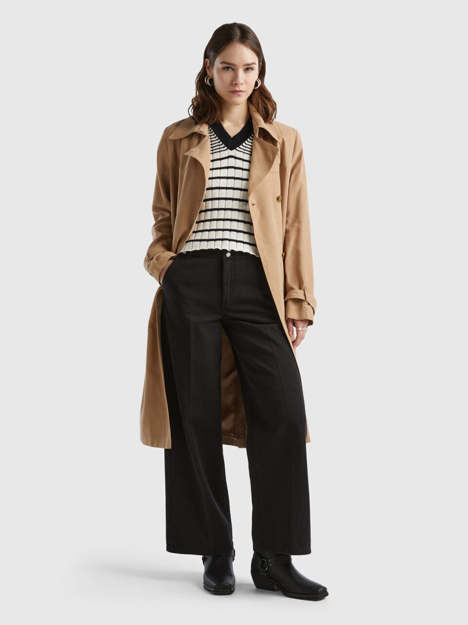 Trenchs et Parkas Femme Nouvelle Collection 2024 Benetton