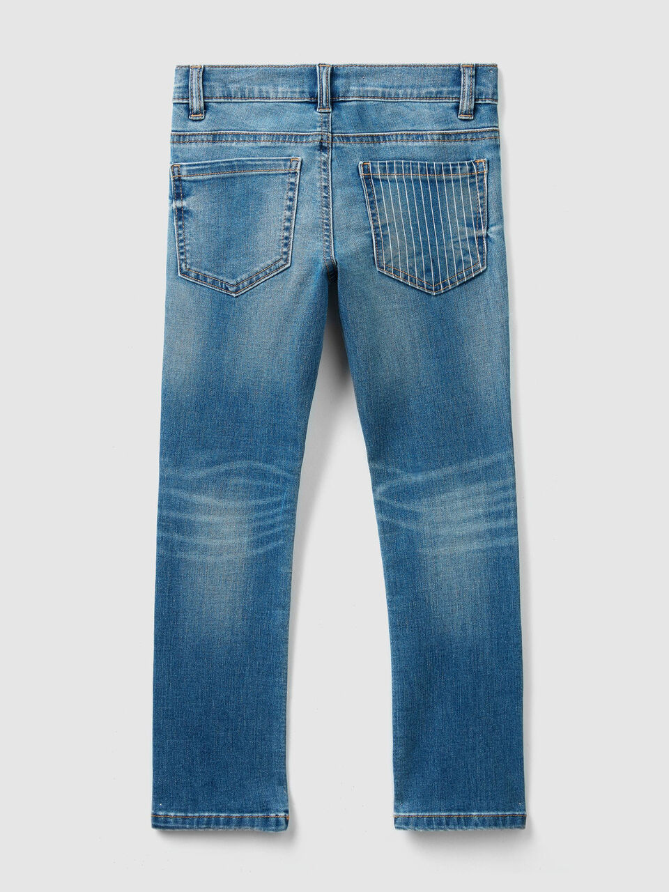 Pantalon en denim coupe slim image number 2