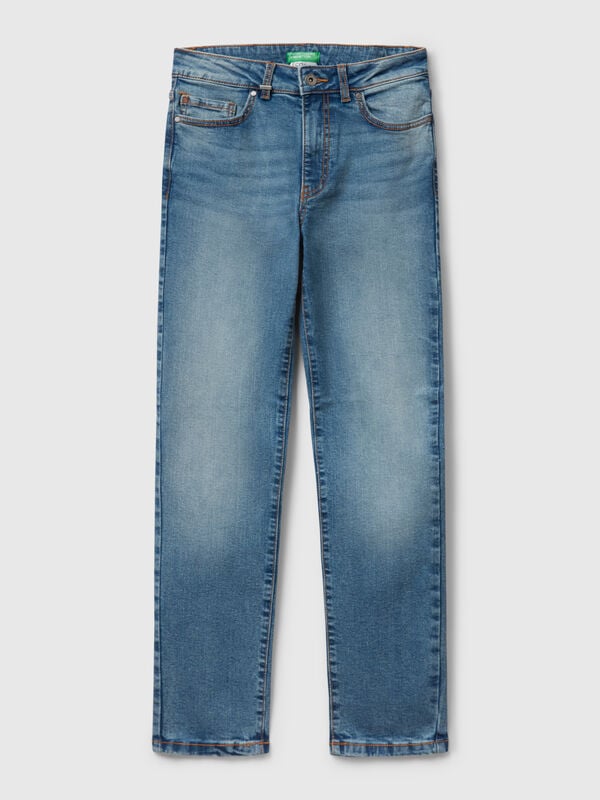 Jean slim taille haute Femme