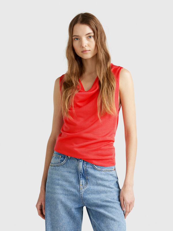 Débardeur tricoté Femme