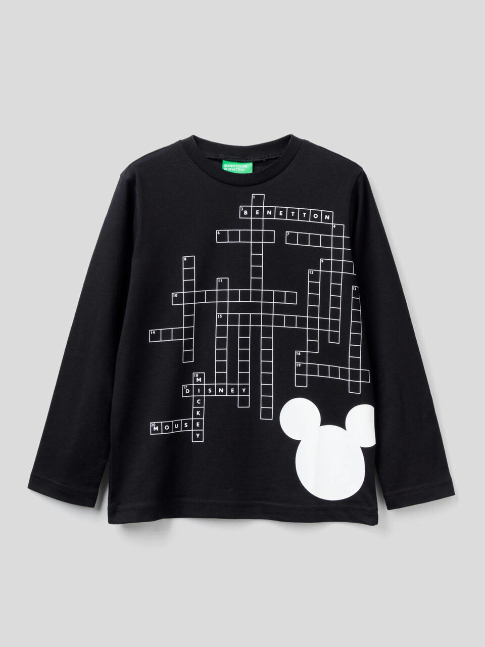 T-shirt manches longues à imprimé Mickey image number 1