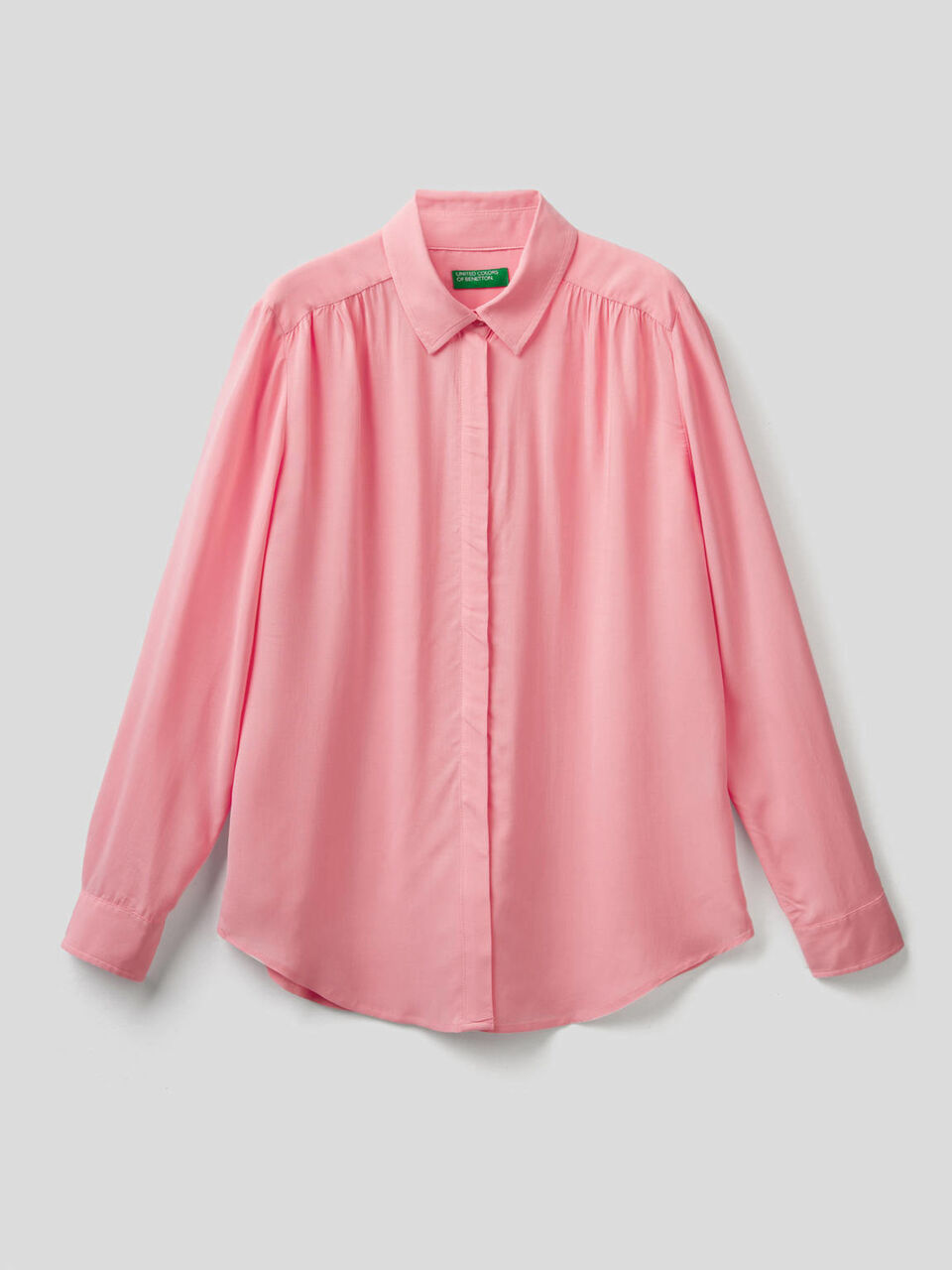 Chemise fluide avec fronces image number 1