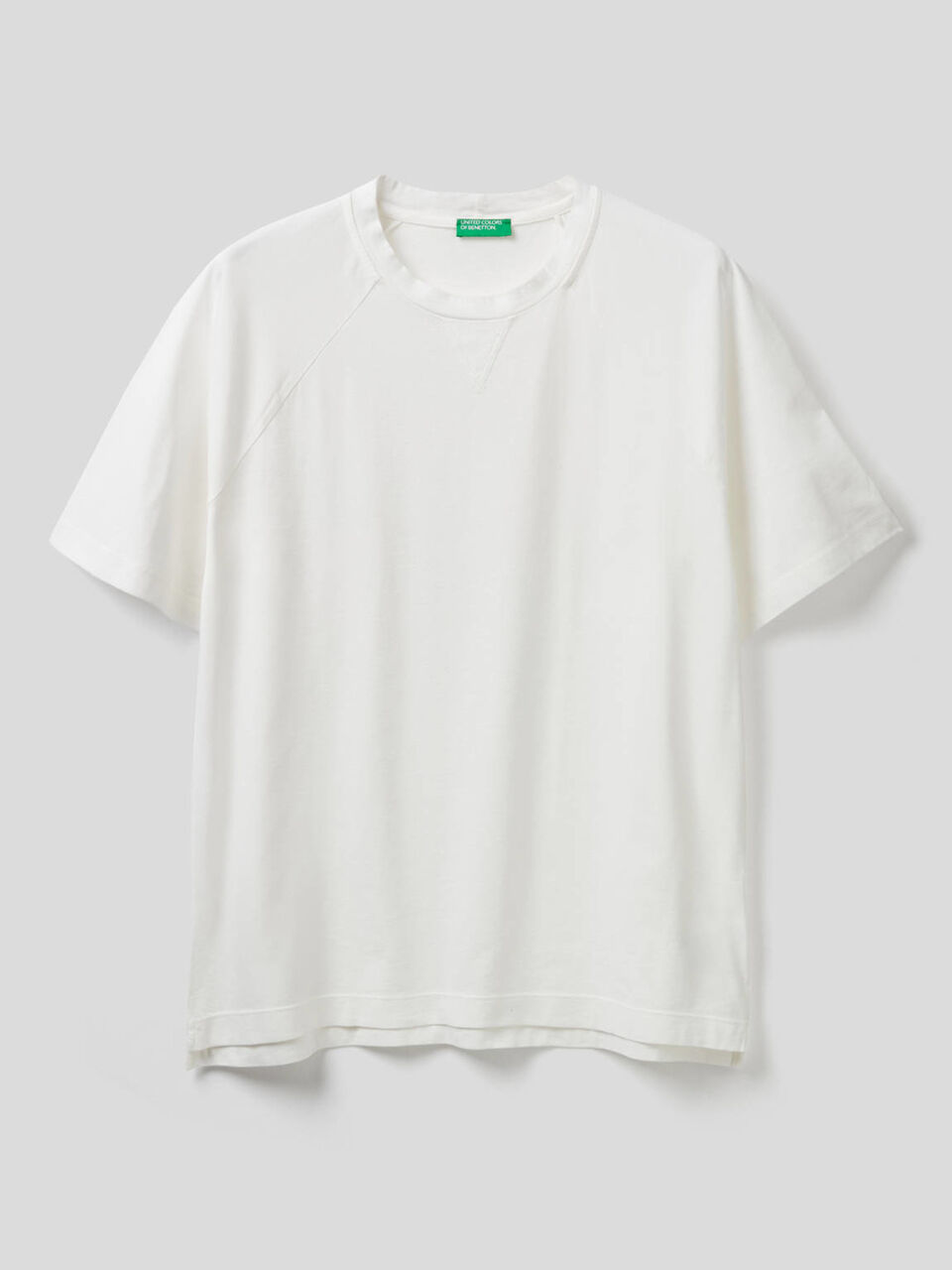 T-shirt 100% coton avec manche raglan image number 1